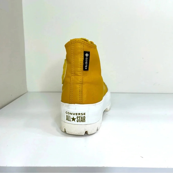 Converse Chuck Taylor All Star Leather Lugged High Top sneaker gortex waterproof - Picture 8 of 14